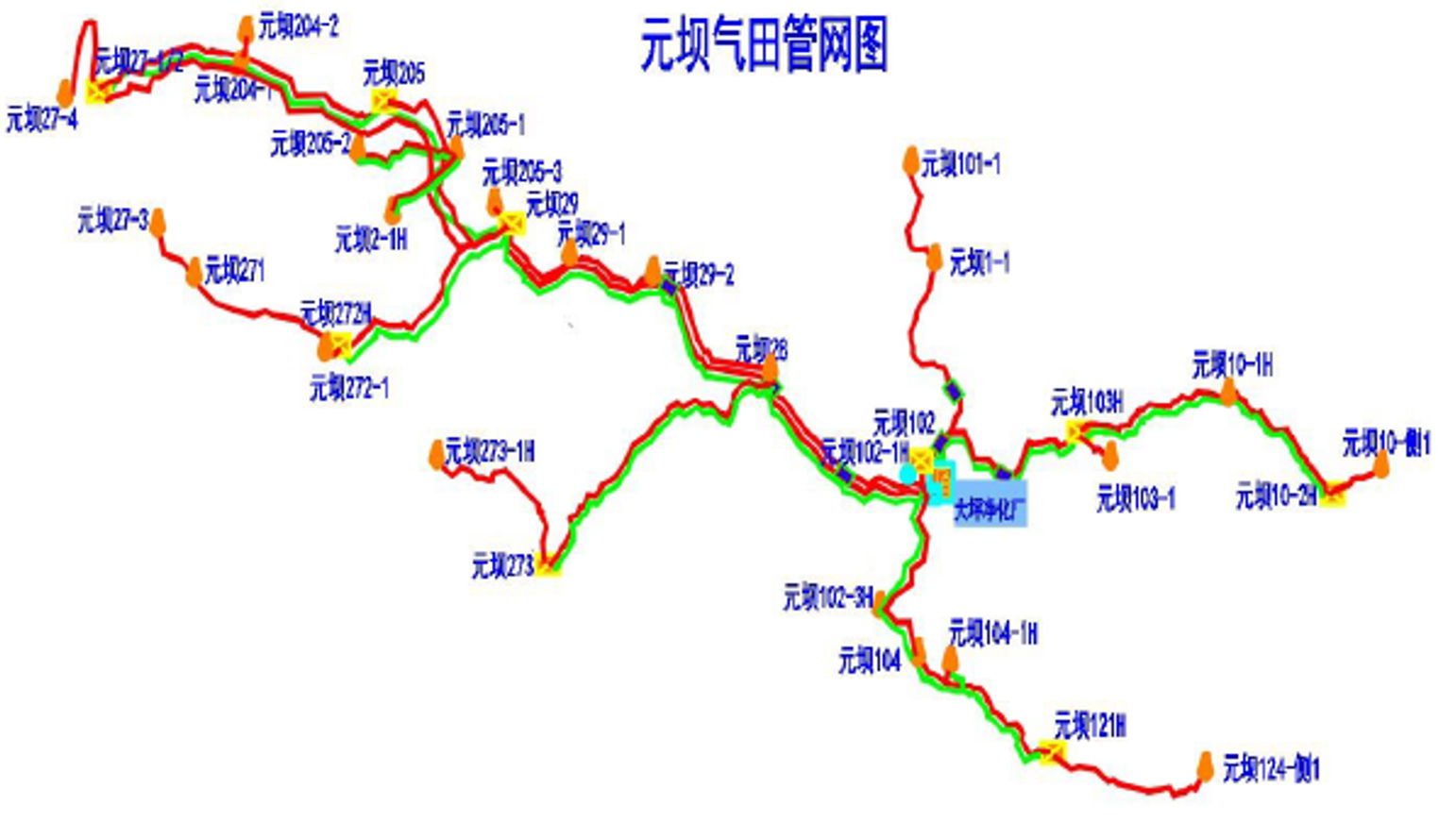 中石化四川元坝气田
